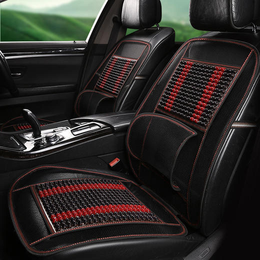 MCZB-57216新款凉垫木珠竹片通风透气清凉垫子 TZW 商品图1