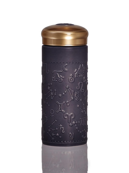 十二星座随身杯单色釉双层330ml 可定制 商品图5