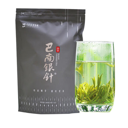 【巴南银针雨水100g】绿茶/商务装（4g✖25） 商品图0
