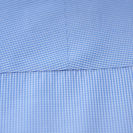 Thomas Mason 140支双股细格纹府绸意式工艺衬衫 商品图3