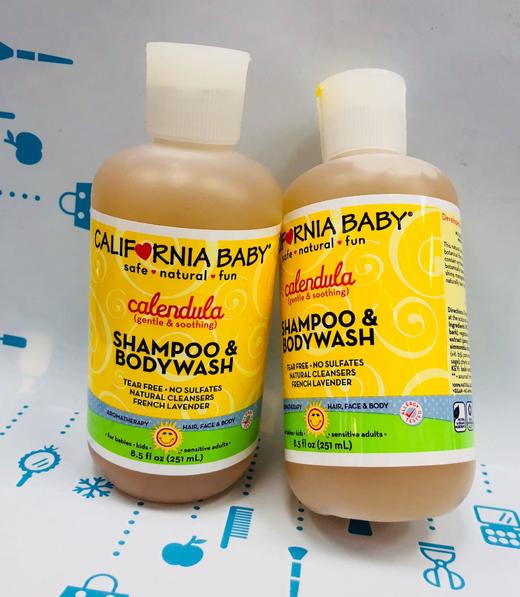 美国加州宝宝California Baby 镇静舒缓洗发沐浴二合一（000078） 商品图0