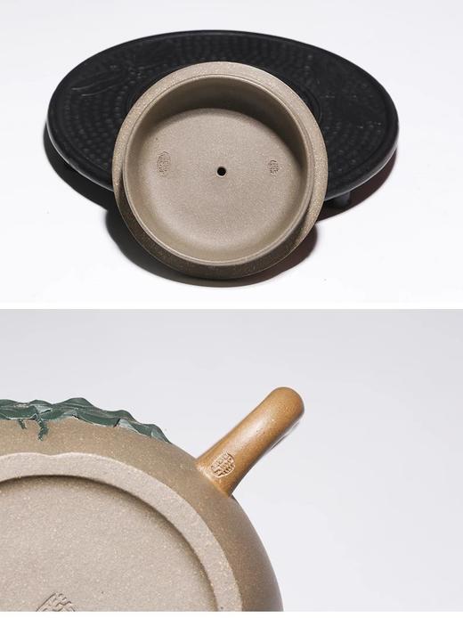 名称：宜兴名家全纯手工紫砂壶原矿青灰泥 商品图10