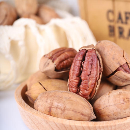 碧根果奶油味新货含罐500g坚果干果80g-1000g山核桃长寿果 商品图2