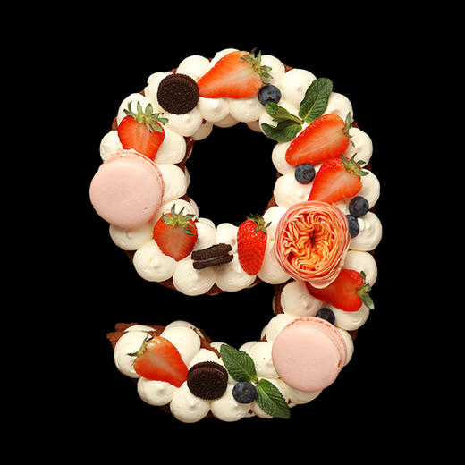 数字蛋糕(0-9可选)仅北京有售