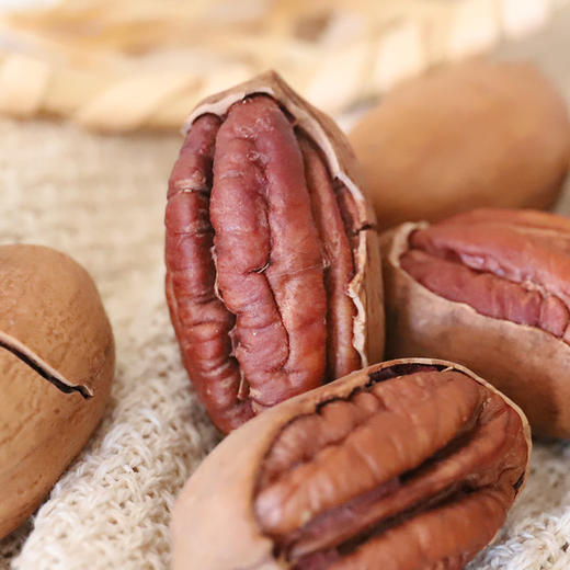 碧根果奶油味新货含罐500g坚果干果80g-1000g山核桃长寿果 商品图1