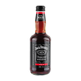 杰克丹尼（Jack Daniels） 威士忌预调酒-可乐味 5度 330ml/瓶