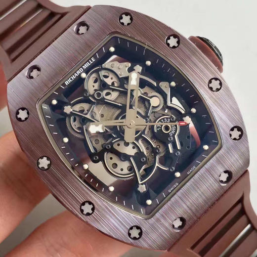 kv厂 理查德 机械男表 进口6t51全自动机芯 直径43x50 mm