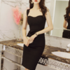 【服饰鞋包】女装性感裹胸紧身露背一字步气质吊带连衣裙 商品缩略图0