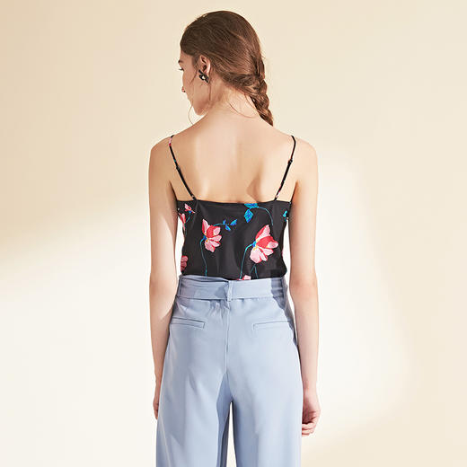 EITIE爱特爱女装夏季新品外穿宽松印花显瘦吊带小背心女ins潮5913633 商品图3