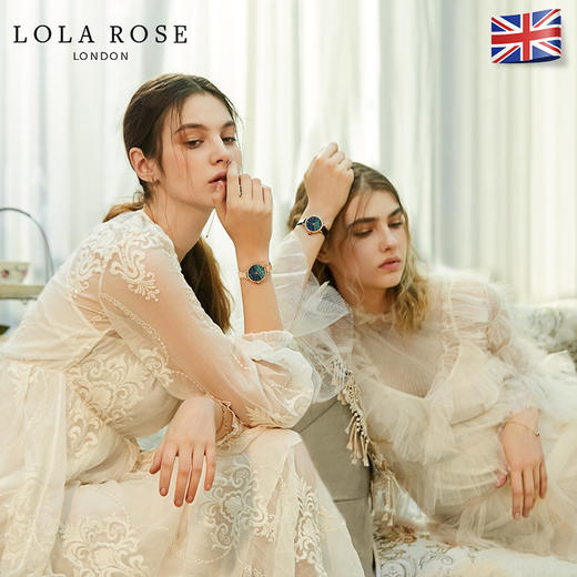 LolaRose手表女30mm表盘正品 ob女学生学院风网红ins小众女表 商品图3