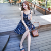 【服饰鞋包】*夏季雪纺收腰显瘦吊带碎花连衣裙 商品缩略图0