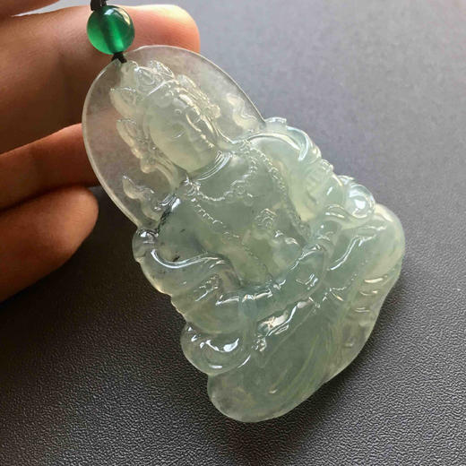 糯冰种翡翠度母 商品图6