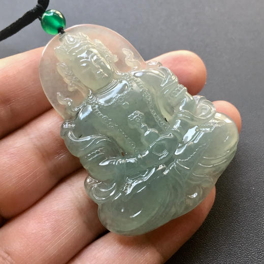 糯冰种翡翠度母 商品图5