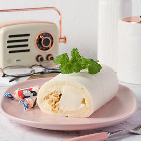 童年的味道【大白兔奶冻卷】，真正用大白兔奶糖熬制，保留经典的奶香味！（福州）