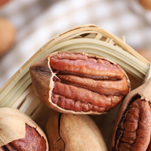 碧根果奶油味新货含罐500g坚果干果80g-1000g山核桃长寿果 商品图0