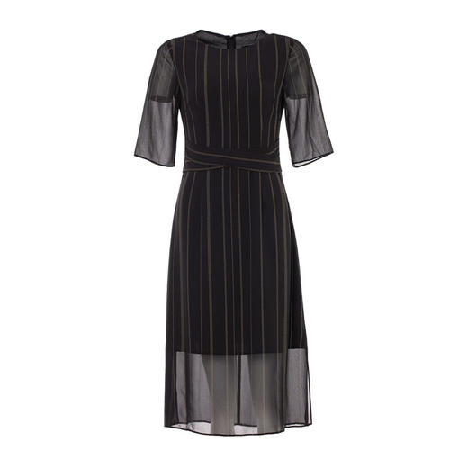 故障 EITIE爱特爱女装夏季新品时尚五分短袖收腰柳丁修身连衣裙薄5907686 商品图4