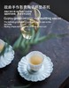 茶道配件-杯垫-陶瓷莲花雕刻杯垫（此杯2个起批，单买不发货） 商品缩略图1