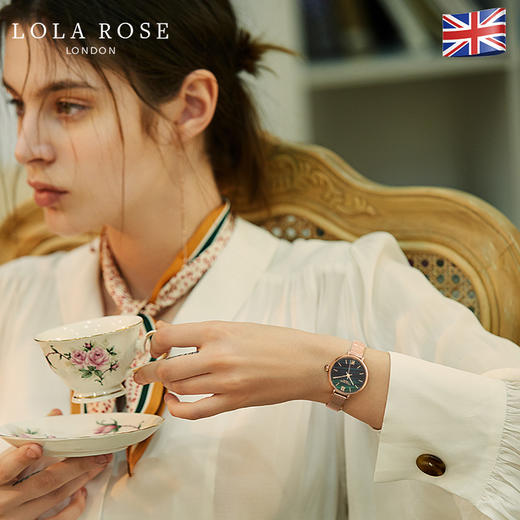 LolaRose手表女30mm表盘正品 ob女学生学院风网红ins小众女表 商品图2