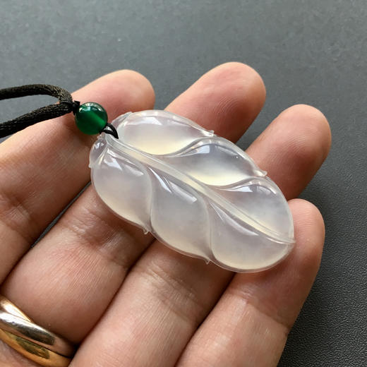 冰种翡翠大叶子 商品图2