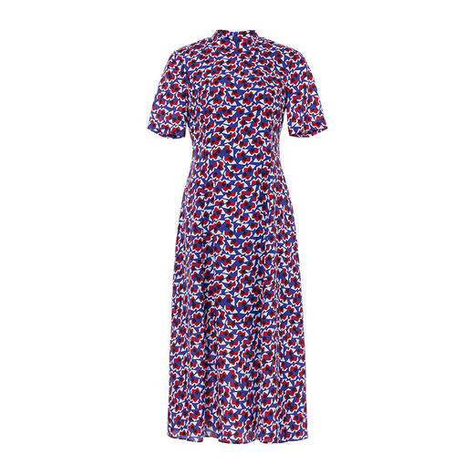 EITIE爱特爱女装夏季新品法国小众显瘦印花复古旗袍式连衣裙5907683 商品图4