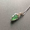 高冰种晴水绿翡翠金蟾18k白金镶嵌 商品缩略图4
