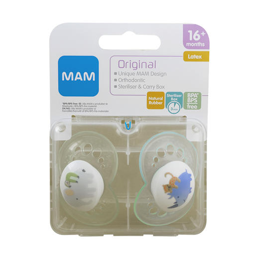 [丹麦]MAM Original 16m Latex 奶嘴 商品图0