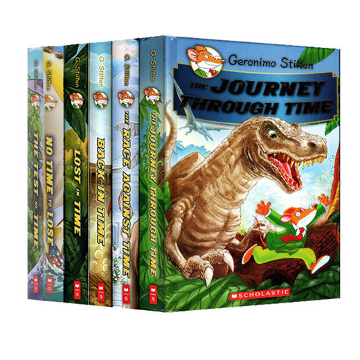 老鼠记者穿越时空之旅 Geronimo Stilton Journey Through Time 销量过亿册的超级畅销书系列 商品图0