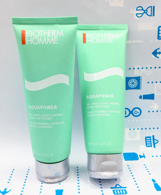 Biotherm碧欧泉男士水动力温泉控油保湿啫喱洗面奶125ml（600849） 商品图1