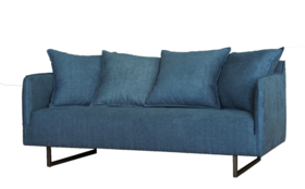 NS家居nsfurniture软包布艺三人位沙发NSSF-5253-40 KD