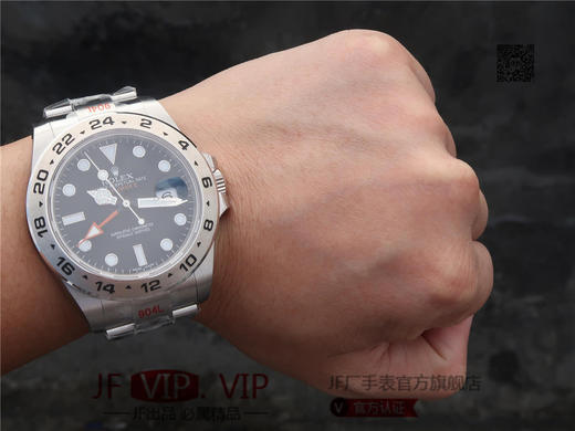 GM劳力士探险家型II终极V2版本M216570-0001白盘/216570-77210黑盘，采用正宗的进口904L原材料锻造打磨等工序而成 商品图11
