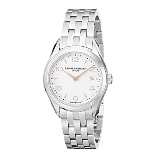 名士 Baume & Mercier 克里顿系列女士石英腕表 手表 M0A10175 商品图1