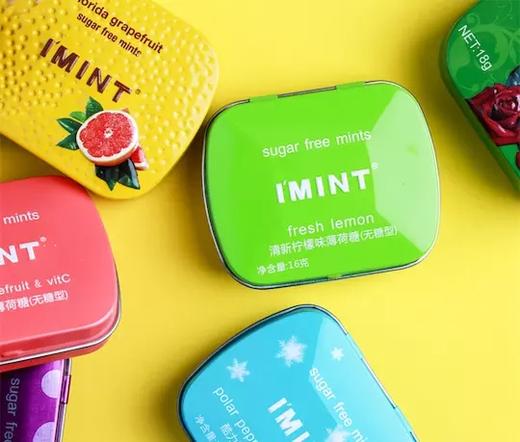 【3盒装】imint无糖薄荷糖/口腔有异味/饭后蒜臭味/说话有口气/吃一粒搞定 商品图10