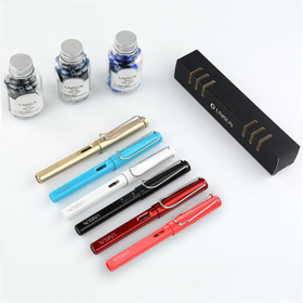 UNISUN 开拓者钢笔 3支钢笔+3瓶墨囊（12支/瓶）