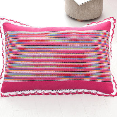 ABC-多色条纹老粗布凉席三件套 商品图1