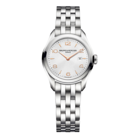 名士 Baume & Mercier 克里顿系列女士石英腕表 手表 M0A10175
