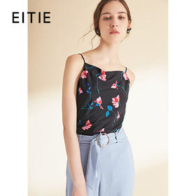 EITIE爱特爱女装夏季新品外穿宽松印花显瘦吊带小背心女ins潮5913633
