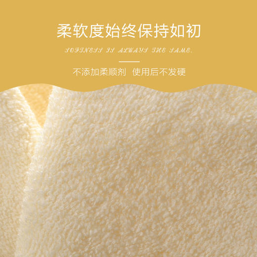 【高弹大豆纤维 柔软护肤】金安适蛋白滋养毛巾 负氧离子解疲劳  防霉防螨不掉毛 商品图2