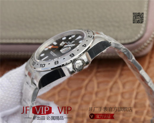 GM劳力士探险家型II终极V2版本M216570-0001白盘/216570-77210黑盘，采用正宗的进口904L原材料锻造打磨等工序而成 商品图6