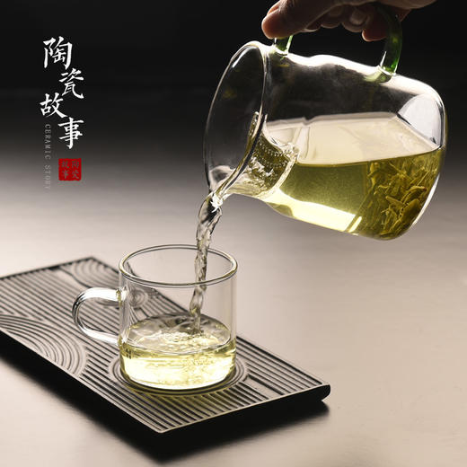 公道杯-玻璃公道杯-月牙公杯春茶专用杯 商品图1