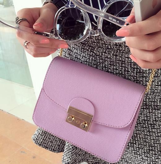 【服饰鞋包】 小方包迷你包 春夏 链条包女士单肩包斜挎包斜跨小包包 商品图2