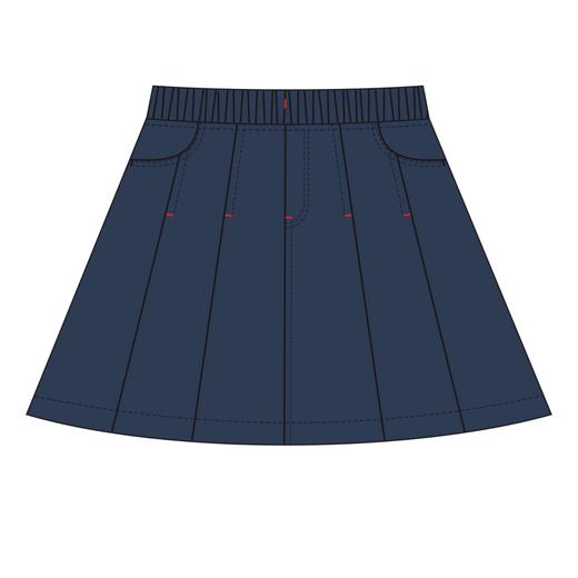 渝北幼儿园-女短裙 商品图0