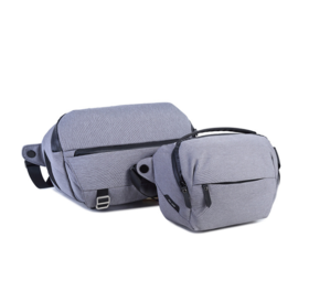 【数码】 *单肩斜挎微单反相机腰包数码摄影包防水轻便相機背袋男女