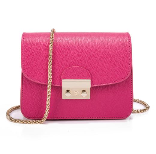 【服饰鞋包】女包锁扣链条小方包斜挎包小包 商品图2