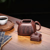 【坦然】 作者：冯娟（制壶）程文兵（陶刻）    泥料：紫泥    容量：280cc 商品缩略图3