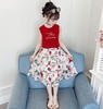 【童装】女童套装裙中大童时髦夏装儿童超洋气T恤雪纺裙子两件套 商品缩略图0