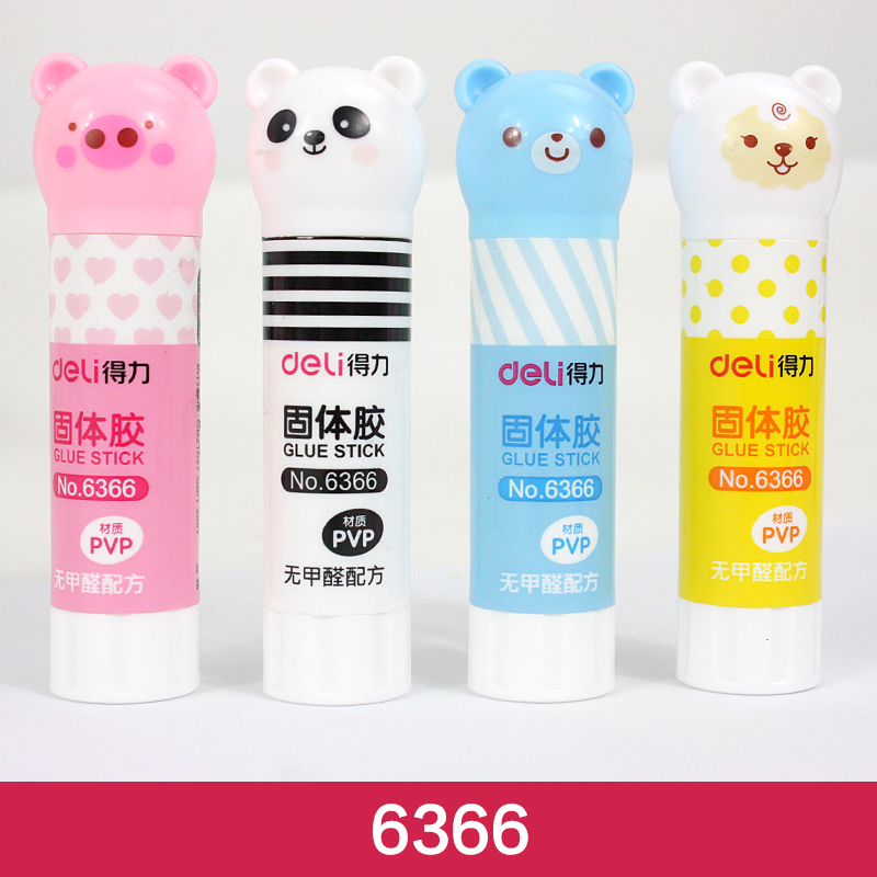 Deli/得力 固体胶 胶棒 手工胶 学生固体胶 无甲醛 多款可选
