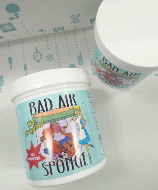 美国Bad Air Sponge 除甲醛 空气净化器清新剂 400g（1000013） 商品图1