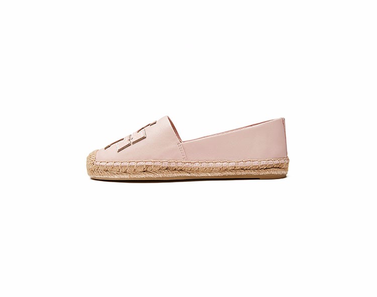 toryburch托里伯奇女士羊皮渔夫鞋平底单鞋52035