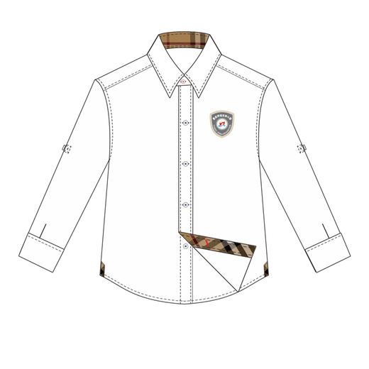 渝北幼儿园-男女长袖衬衫 - 校服1号店