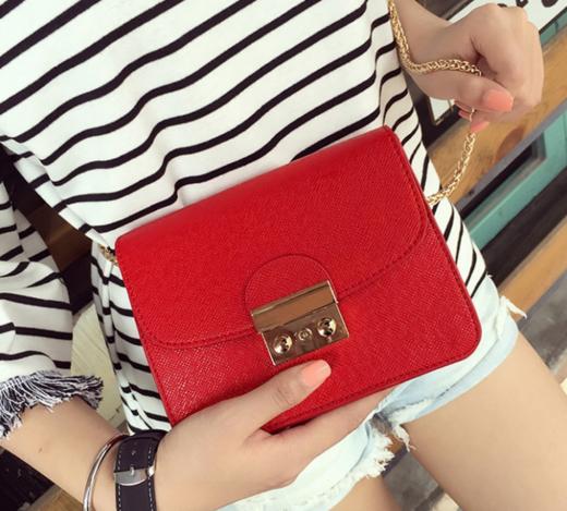 【服饰鞋包】 小方包迷你包 春夏 链条包女士单肩包斜挎包斜跨小包包 商品图0